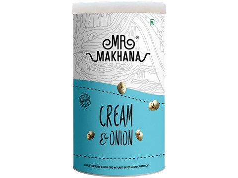 MR. MAKHANA Cream & Onion Makhana, 80 g