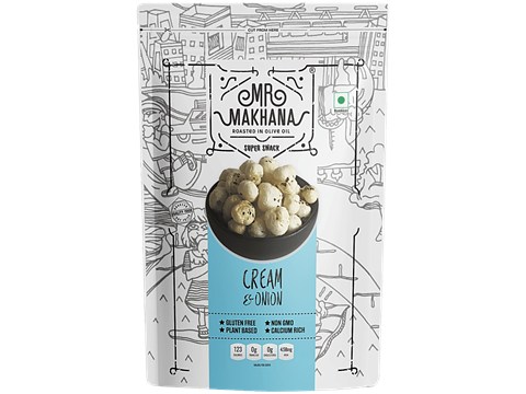 MR. MAKHANA Makhana - Cream & Onion, 55 g