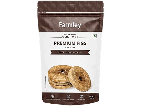 Farmley Premium  Figs/Anjeer Dry Fruits, 200 g