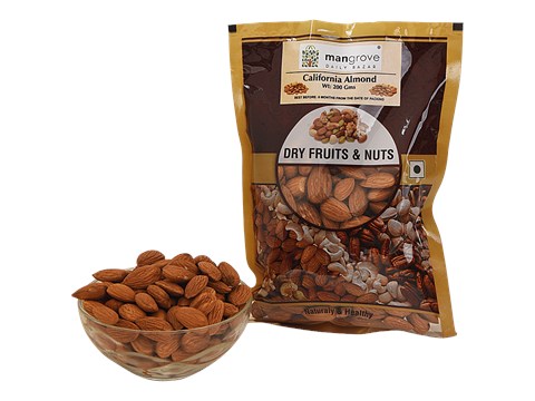 Mangrove Daily Bazar MANGROVE DAILY BAZAR California Almond - Natural & Healthy, 200 g