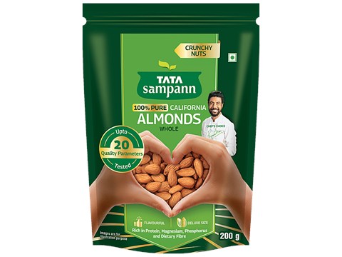 Tata Sampann California Almonds, 200 g