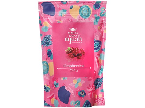 Mahaarajaa Ayush Cranberries, 225 g