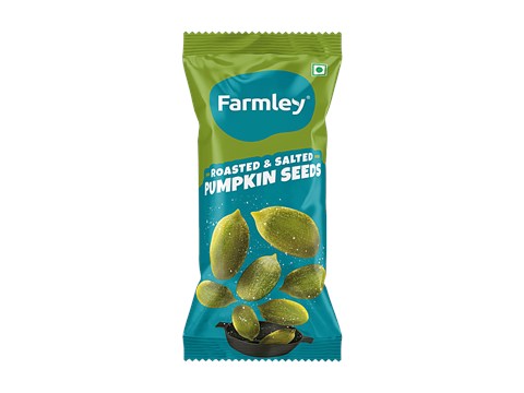 Farmley Roasted & Salted Pumpkin Seeds, 24 g