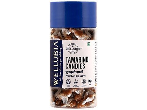 Wellubia Tamarind Candies - Premium Quality, Tangy After Meal Digestive, 110 g