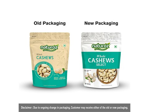 Naturoz Whole Cashews - Popular, 500 g