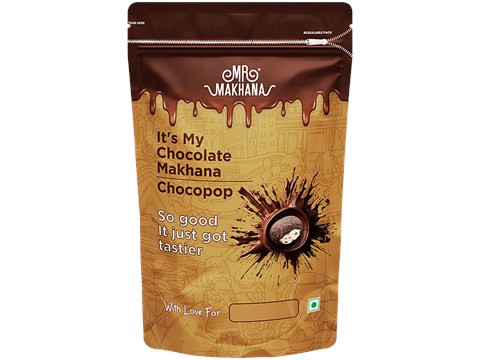 MR. MAKHANA Chocopop - Chocolate Makhana, 65 g