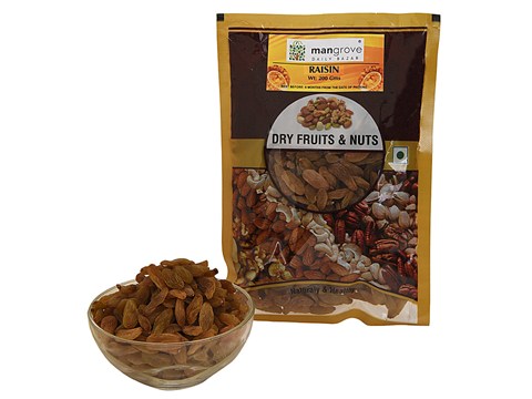 Mangrove Daily Bazar MANGROVE DAILY BAZAR Raisins - Sweet & Fruity, 200 g
