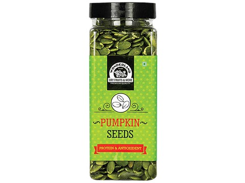 Wonderland Foods Pumpkin Seeds - High Protein, Gluten Free, Vegan, 200 g