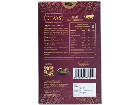 Khaas Khajoor Mishran Mouth Freshner, 90 g