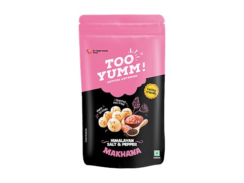 Too Yumm! Himalayan Salt & Pepper Makhana, 50 g