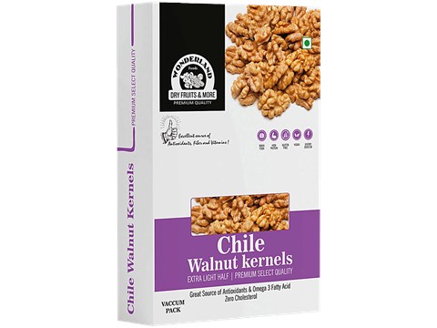 Wonderland Foods Chile Walnut Kernels, 200 g