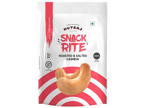 Nutraj Snack Rite Cashew - Roasted & Salted, 150 g