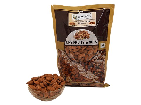 Mangrove Daily Bazar MANGROVE DAILY BAZAR California Almond - Natural & Healthy, 500 g