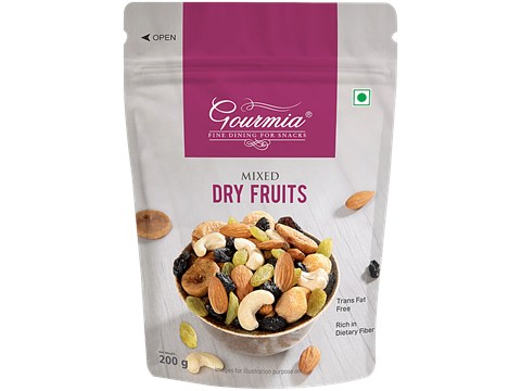 Gourmia Mixed Dry Fruits, 200 g