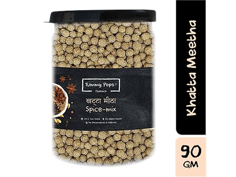 Tummy Pops Mouth Freshener/ Mukhwas - Khatta Meetha, After Meal Digestive, 90 g