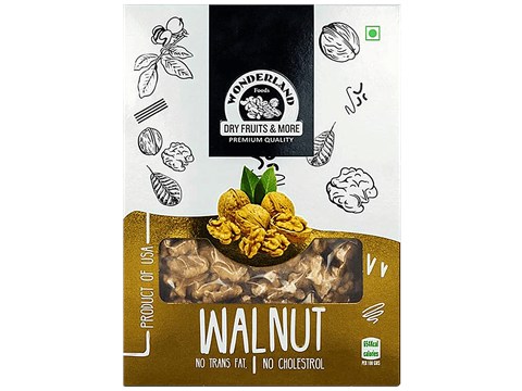Wonderland Foods Walnut - Nutritious & High In Omega-3, No Cholesterol & Trans Fat, 200 g
