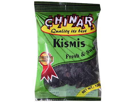 Chinar Khismis - Black, Fresh & Sweet, 100 g