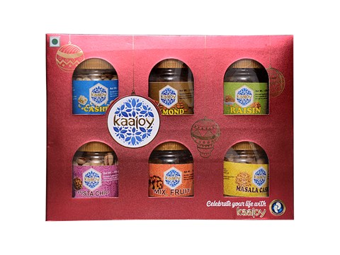 KAAJOY Dry Fruits Gift Pack - Ideal For Gifting, For Festivals & Special Occasions, 600 g