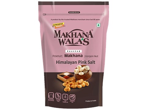 Makhanawala's Roasted Makhana - Himalayan Pink Salt, 70 g