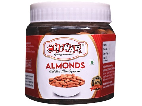 Chinar Almonds - Rich In Nutrients, Medium, 290 g
