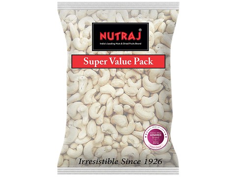 Nutraj Cashew Nuts - W450, 400 g