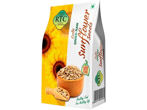 RTC Foods Dried Raw Sunflower Seeds, 250 g