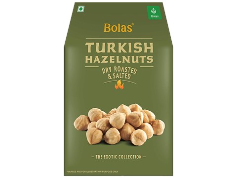 Bolas Dry Roasted & Salted Turkish Hazelnuts, 50 g