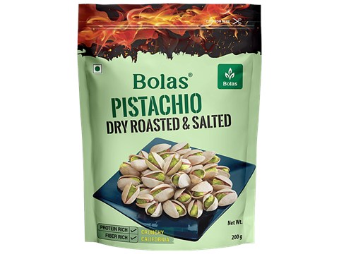 Bolas Dry Roasted & Salted Pistachio, 200 g