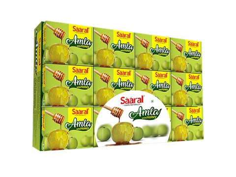 Saaral Amla With Honey - Family Pack, 12 pcs