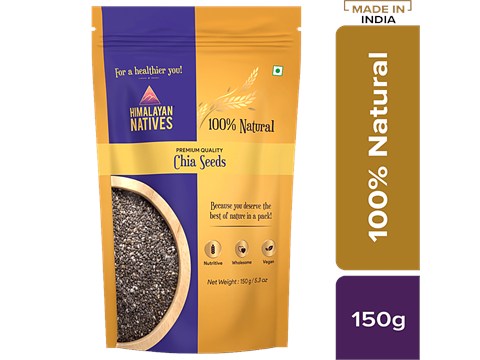 Himalayan Natives Natives Chia Seeds, 150 g