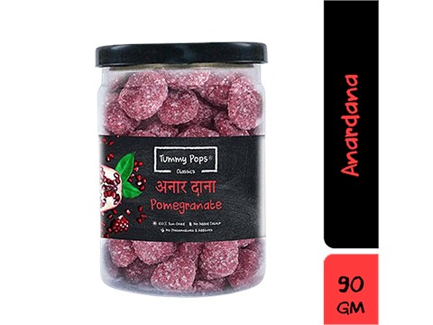 Tummy Pops Mouth Freshener/ Mukhwas - Anardana , After Meal Digestive, 90 g