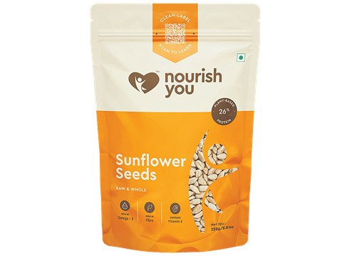 Nourish you Raw Sunflower Seeds, 250 g