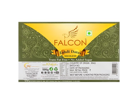 Falcon Zahdi Dates/Kharjura - Seedless, 500 g