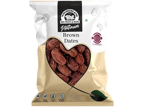 Wonderland Foods Dry Mthc Brown Dates, 250 g