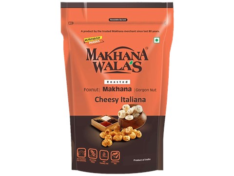 Makhanawala's Roasted Makhana - Cheesy Italiana, 70 g