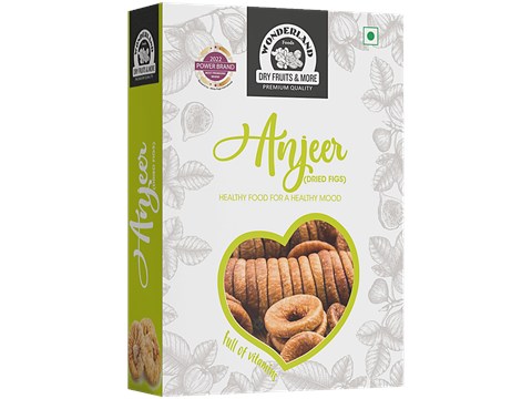 Wonderland Foods Dried Anjeer/Figs, 200 g