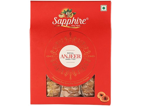 Sapphire Dry Nuts Royal Anjeer/Dried Figs, 250 g