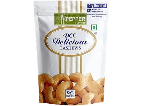Dcc Delicious Cashew/Godambis - Pepper Dry Roasted, 80 g