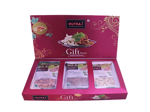 Nutraj Signature Gift Pack - Goodness 3 Nuts, 300 g