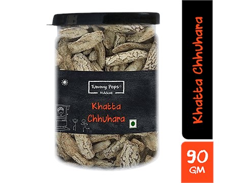 Tummy Pops Mouth Freshener/ Mukhwas - Nukkad Khatta Chhuhara, After-Meal Digestive, 90 g
