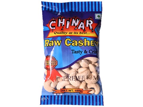 Chinar Raw Cashew - Premium, Tasty & Crispy, 100 g