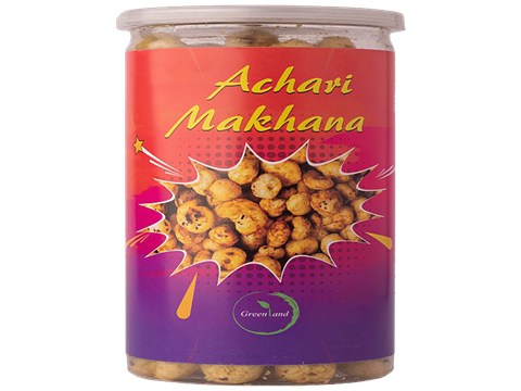 Greenland Roasted Makhana - Achari Flavour, Healthy Snack, 75 g