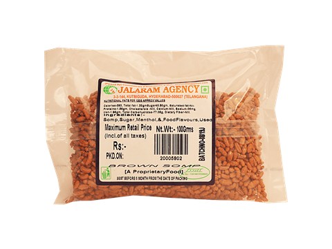 Jalaram Somp Saunf - Brown, 100 g