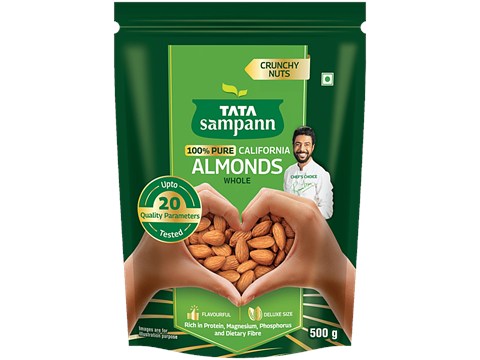 Tata Sampann California Almonds, 500 g
