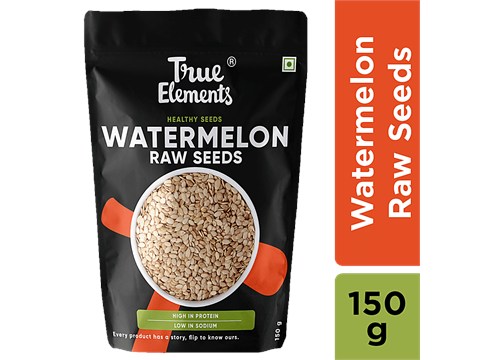 True Elements Raw Watermelon/Magaj Seed - Protein-Rich, 150 g