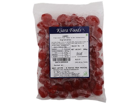 Kiara Foods Dry Fruit - Cherry, 200 g