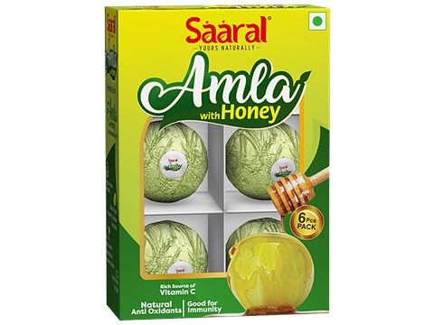 Saaral Amla With Honey, 6 pcs