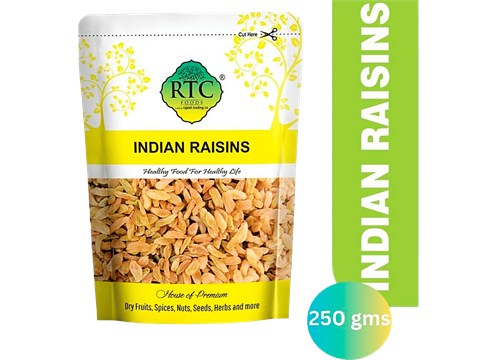 RTC Foods Indian Green Raisins, 250 g