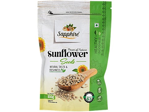 Sapphire Dry Nuts Sunflower Seeds, 200 g