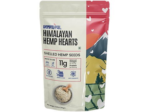 Hemptyful Himalayan Hemp Hearts, 150 g